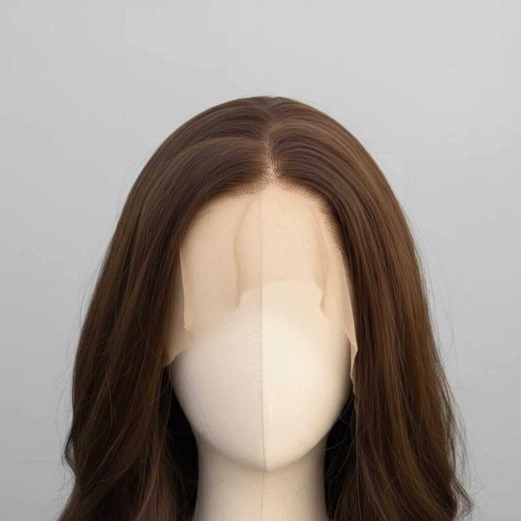 Victoria™ – 28” Body Wave Choco Brown Synthetic Wig