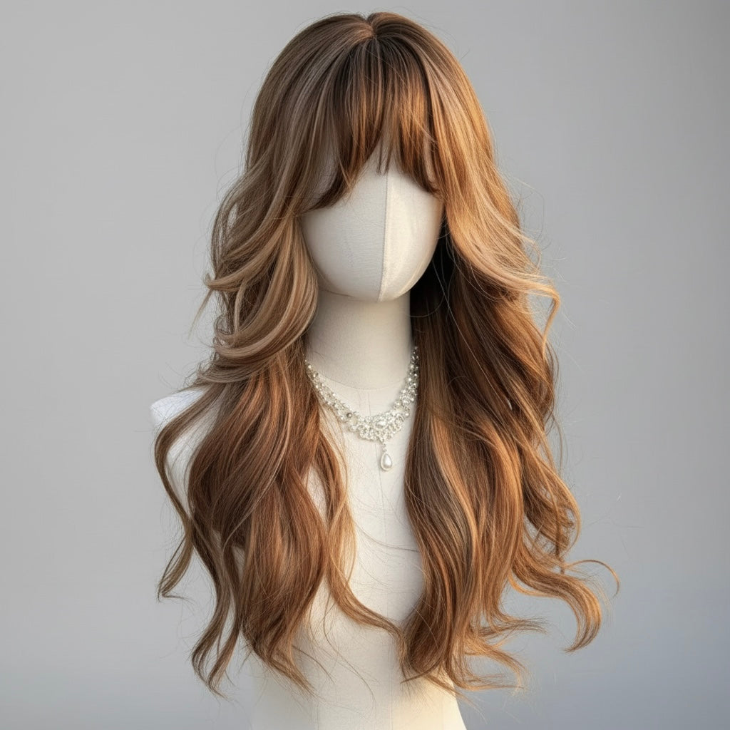 Juliette™ – 26” Wavy Auburn Synthetic Wig
